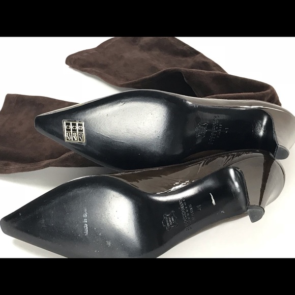 Accessoire Diffusion NWOT Patent & Suede Boots - Picture 6 of 7